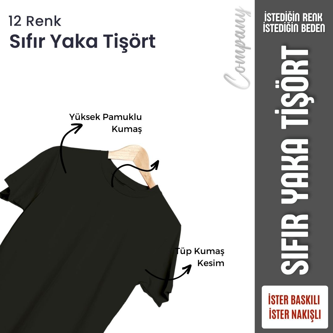 Baskılı Sıfır Yaka Company Tişört Bordo Baskılı Sıfır Yaka Company Tişört Bordo