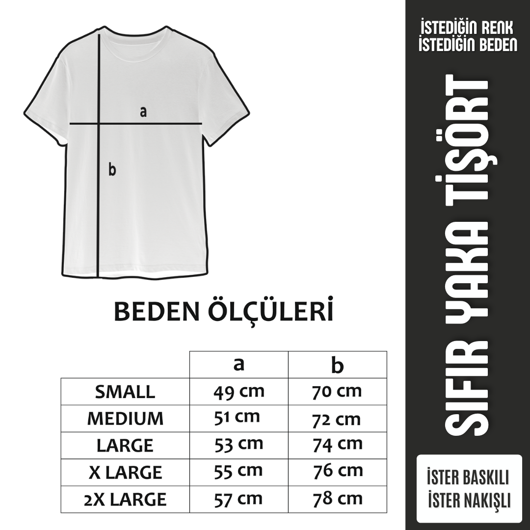 Baskılı Sıfır Yaka T-shirt Sarı - Dry Touch