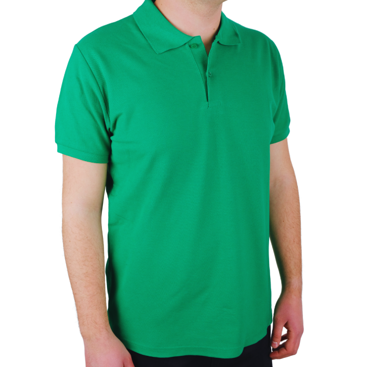 Baskılı Polo Yaka Premium Tişört Benetton - TOPTAN (10 Adet)